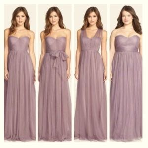 JENNY YOO Collection Convertible Anabelle Tulle Dress Lilac